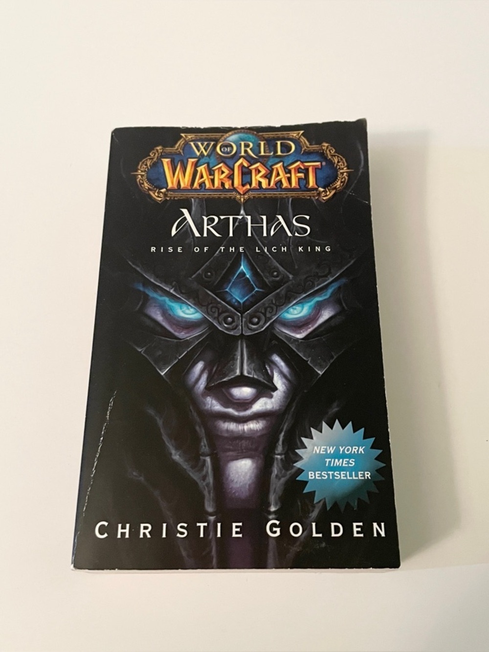 World of Warcraft Arthas Rise of the Lich King Christie Golden Paperback